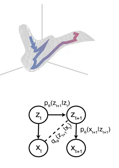 Predictive variational autoencoder for learning robust representations of time-series data